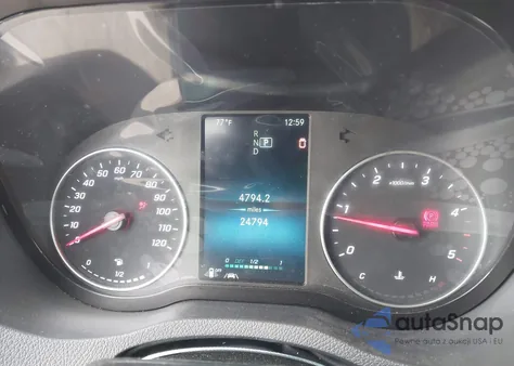 2024 Mercedes-Benz Sprinter 2500 High Roof 4-Cyl Diesel Ho z USA, uszkodzony, nr VIN W1W4NCVY9RT174149